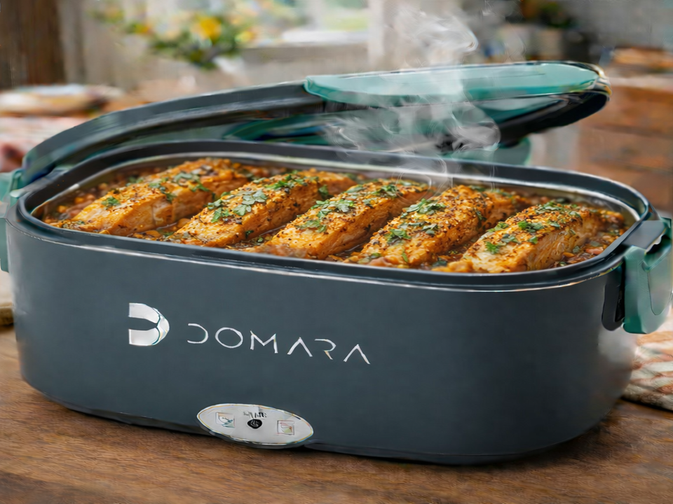 salmón al horno con mostaza y miel