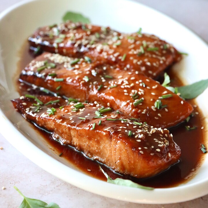 glazed salmon